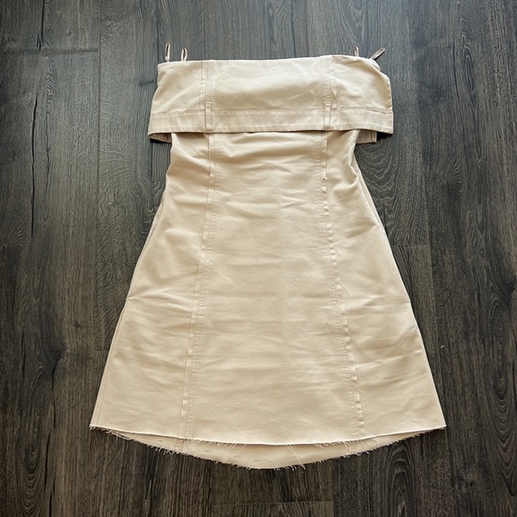 Zara mini beige corset dress, size XS - Picture 7 of 12